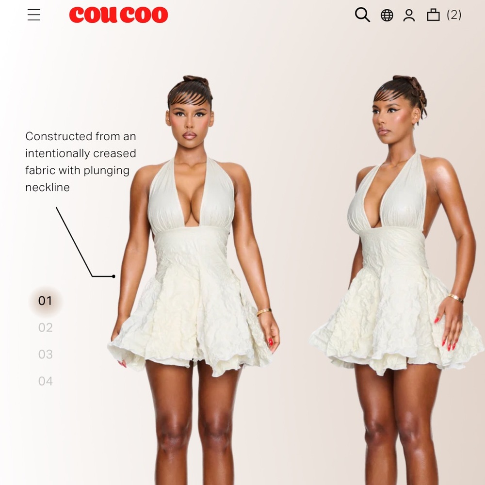 COUCOO dress never worn